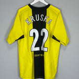 Shop 2005/06 DORTMUND KRUSHKA #22 HOME SHIRT (L) NIKE, classic football shirts, vintage football shirts & retro soccer jerseys at Cult Kits