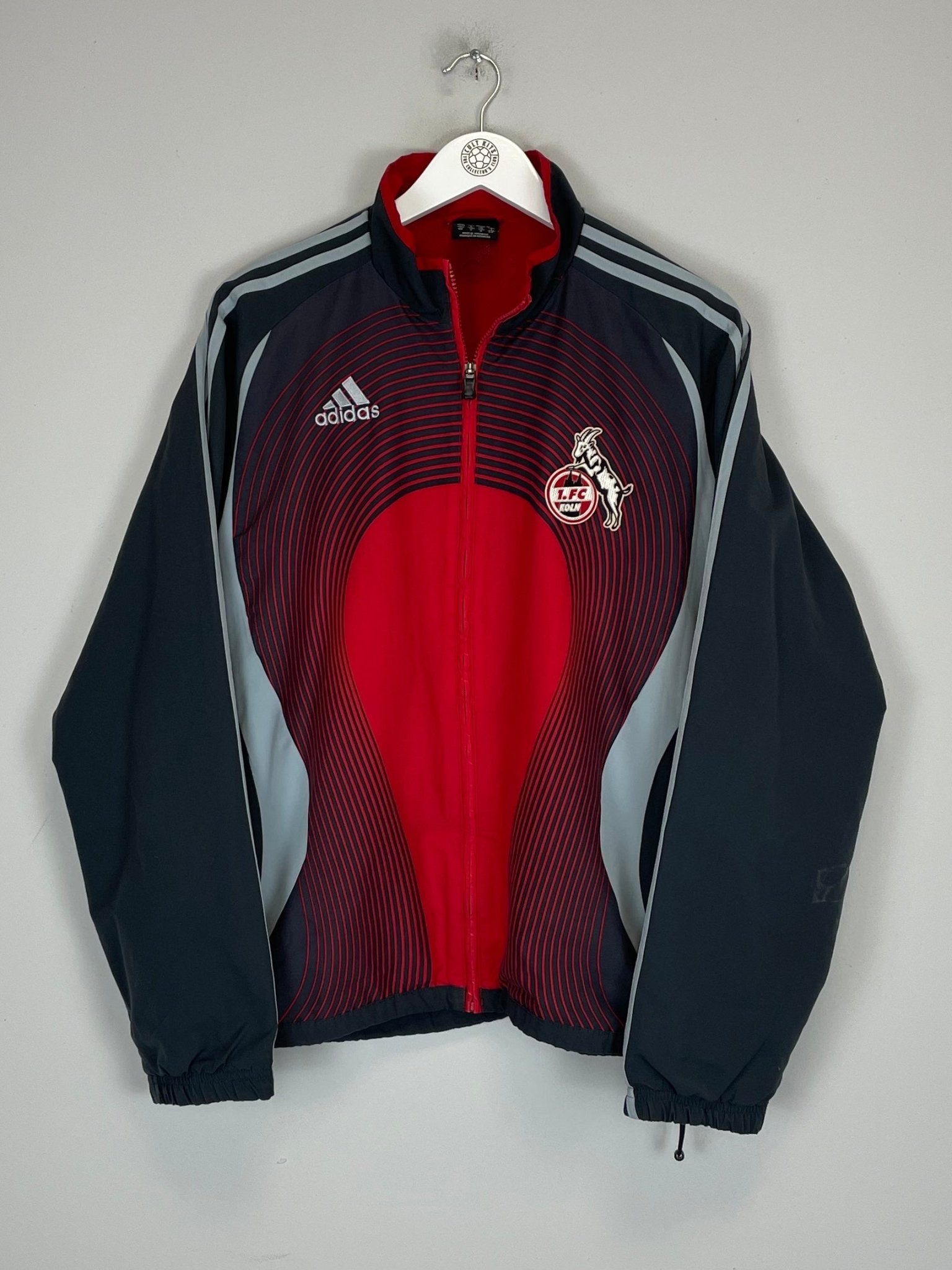 Shop 2005/06 FC KOLN TRACK JACKET (S) ADIDAS, classic football shirts, vintage football shirts & retro soccer jerseys at Cult Kits