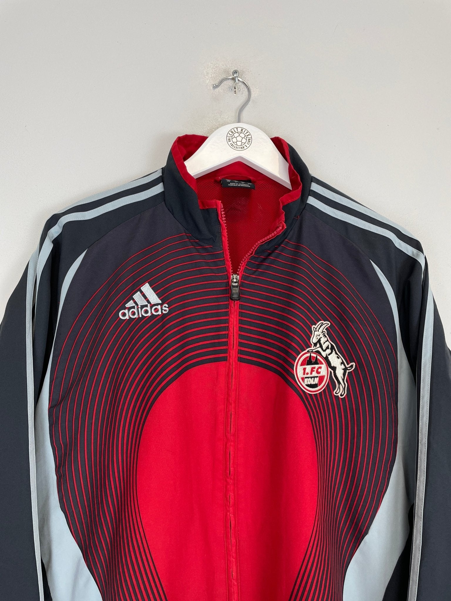 Shop 2005/06 FC KOLN TRACK JACKET (S) ADIDAS, classic football shirts, vintage football shirts & retro soccer jerseys at Cult Kits
