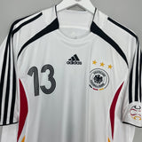 Shop 2005/06 GERMANY BALLACK #13 HOME SHIRT (L) ADIDAS, classic football shirts, vintage football shirts & retro soccer jerseys at Cult Kits