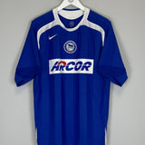 Shop 2005/06 HERTHA BERLIN HOME SHIRT (L) NIKE, classic football shirts, vintage football shirts & retro soccer jerseys at Cult Kits