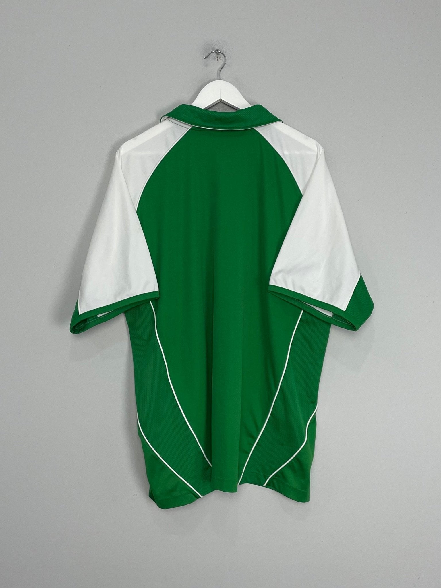Shop 2005/06 HIBERNIAN HOME SHIRT (XL) LE COQ, classic football shirts, vintage football shirts & retro soccer jerseys at Cult Kits