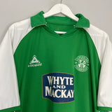 Shop 2005/06 HIBERNIAN HOME SHIRT (XL) LE COQ, classic football shirts, vintage football shirts & retro soccer jerseys at Cult Kits