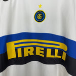 Shop 2005/06 INTER MILAN ADRIANO #10 AWAY SHIRT (L) NIKE, classic football shirts, vintage football shirts & retro soccer jerseys at Cult Kits