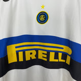 Shop 2005/06 INTER MILAN ADRIANO #10 AWAY SHIRT (L) NIKE, classic football shirts, vintage football shirts & retro soccer jerseys at Cult Kits