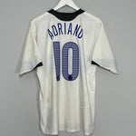 Shop 2005/06 INTER MILAN ADRIANO #10 AWAY SHIRT (L) NIKE, classic football shirts, vintage football shirts & retro soccer jerseys at Cult Kits