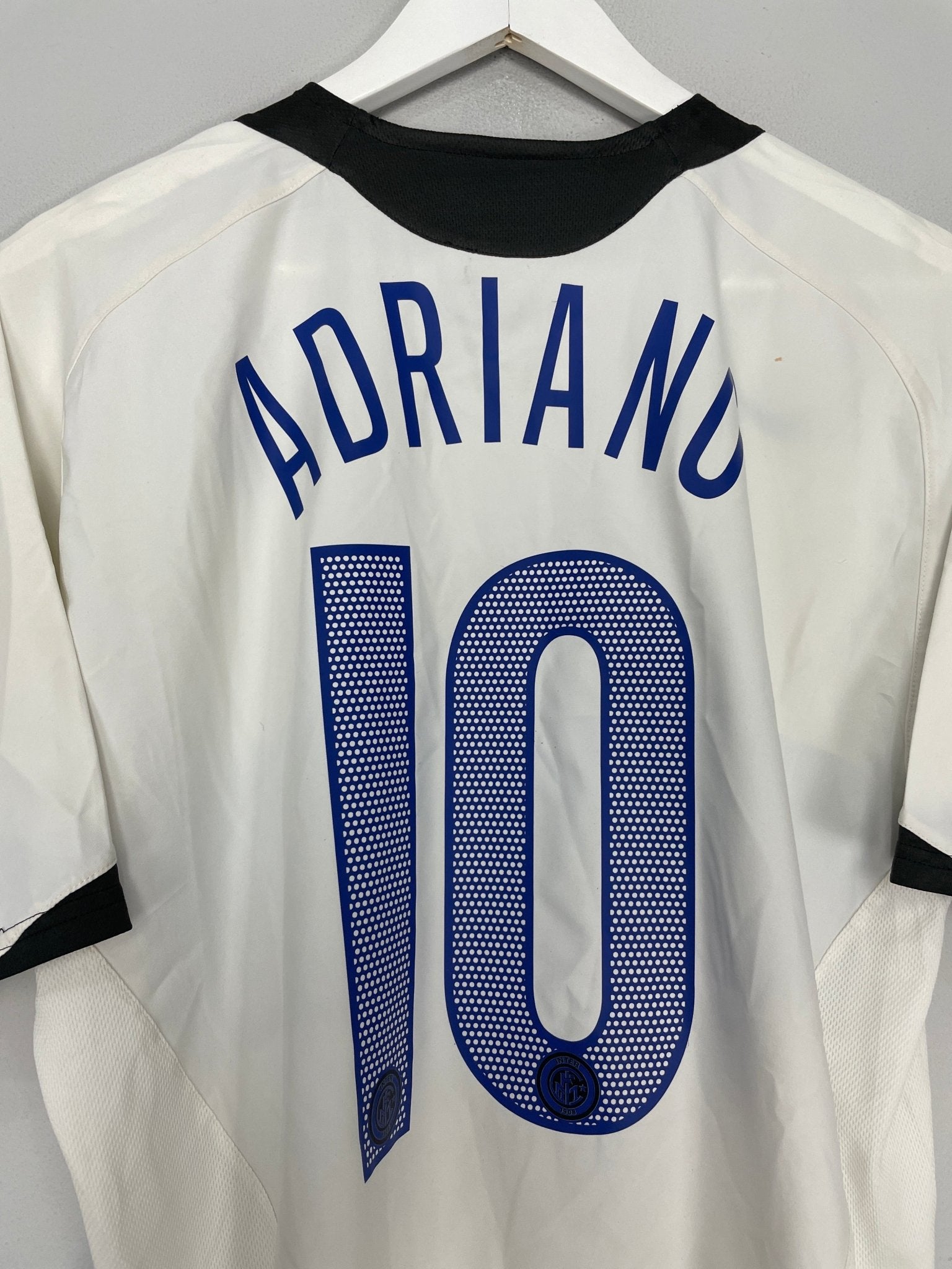 2005/06 INTER MILAN ADRIANO #10 AWAY SHIRT (L) NIKE – Cult Kits