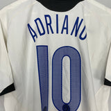 Shop 2005/06 INTER MILAN ADRIANO #10 AWAY SHIRT (L) NIKE, classic football shirts, vintage football shirts & retro soccer jerseys at Cult Kits
