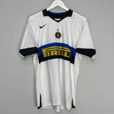 Shop 2005/06 INTER MILAN ADRIANO #10 AWAY SHIRT (M) NIKE, classic football shirts, vintage football shirts & retro soccer jerseys at Cult Kits