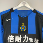2005/06 INTER MILAN 'CHINESE NEW YEAR' HOME SHIRT (M) NIKE - Cult Kits - Medium - Buy Vintage Football Shirts, Authentic Retro Football Shirts For Sale, Classic Football Shirts & Soccer Jersey