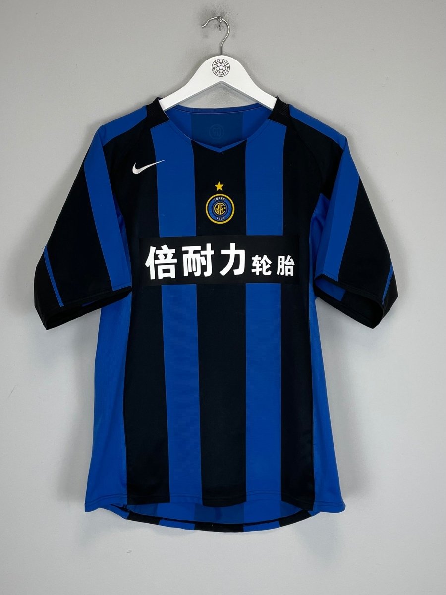 2005/06 INTER MILAN 'CHINESE NEW YEAR' HOME SHIRT (M) NIKE - Cult Kits - Medium - Buy Vintage Football Shirts, Authentic Retro Football Shirts For Sale, Classic Football Shirts & Soccer Jersey