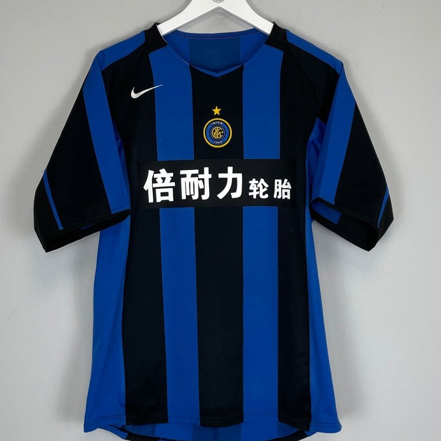 2005/06 INTER MILAN 'CHINESE NEW YEAR' HOME SHIRT (M) NIKE - Cult Kits - Medium - Buy Vintage Football Shirts, Authentic Retro Football Shirts For Sale, Classic Football Shirts & Soccer Jersey