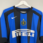 Shop 2005/06 INTER MILAN FIGO #7 HOME SHIRT (L) NIKE, classic football shirts, vintage football shirts & retro soccer jerseys at Cult Kits