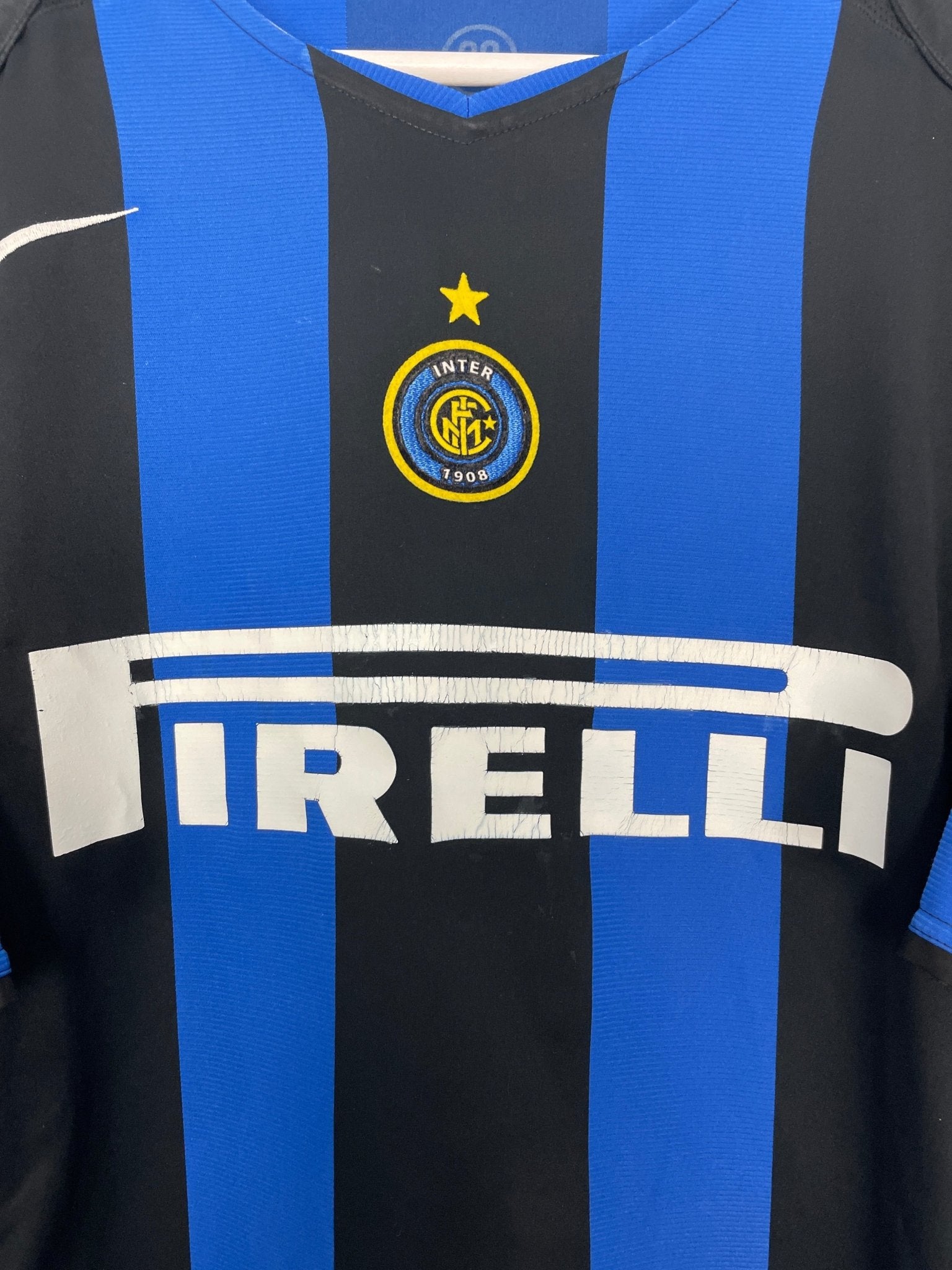 2005/06 INTER MILAN J.ZANETTI #4 HOME SHIRT (L) NIKE – Cult Kits