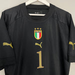 Shop 2005/06 ITALY BUFFON #1 GK SHIRT (XL) PUMA, classic football shirts, vintage football shirts & retro soccer jerseys at Cult Kits