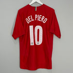Shop 2005/06 JUVENTUS DEL PIERO #10 AWAY SHIRT (L) NIKE, classic football shirts, vintage football shirts & retro soccer jerseys at Cult Kits