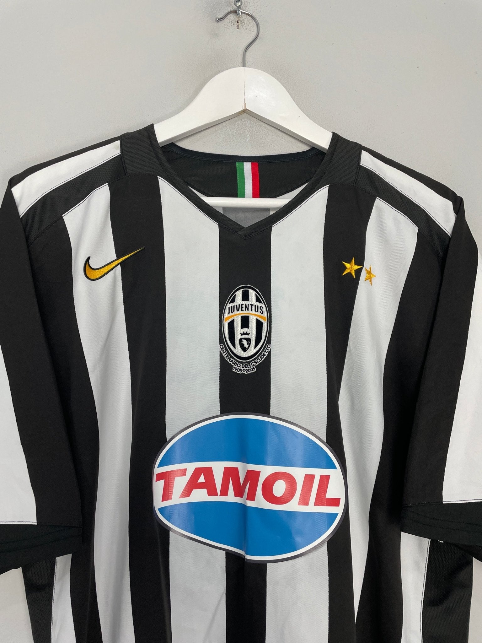 Shop 2005/06 JUVENTUS DEL PIERO #10 HOME SHIRT (XL) NIKE, classic football shirts, vintage football shirts & retro soccer jerseys at Cult Kits