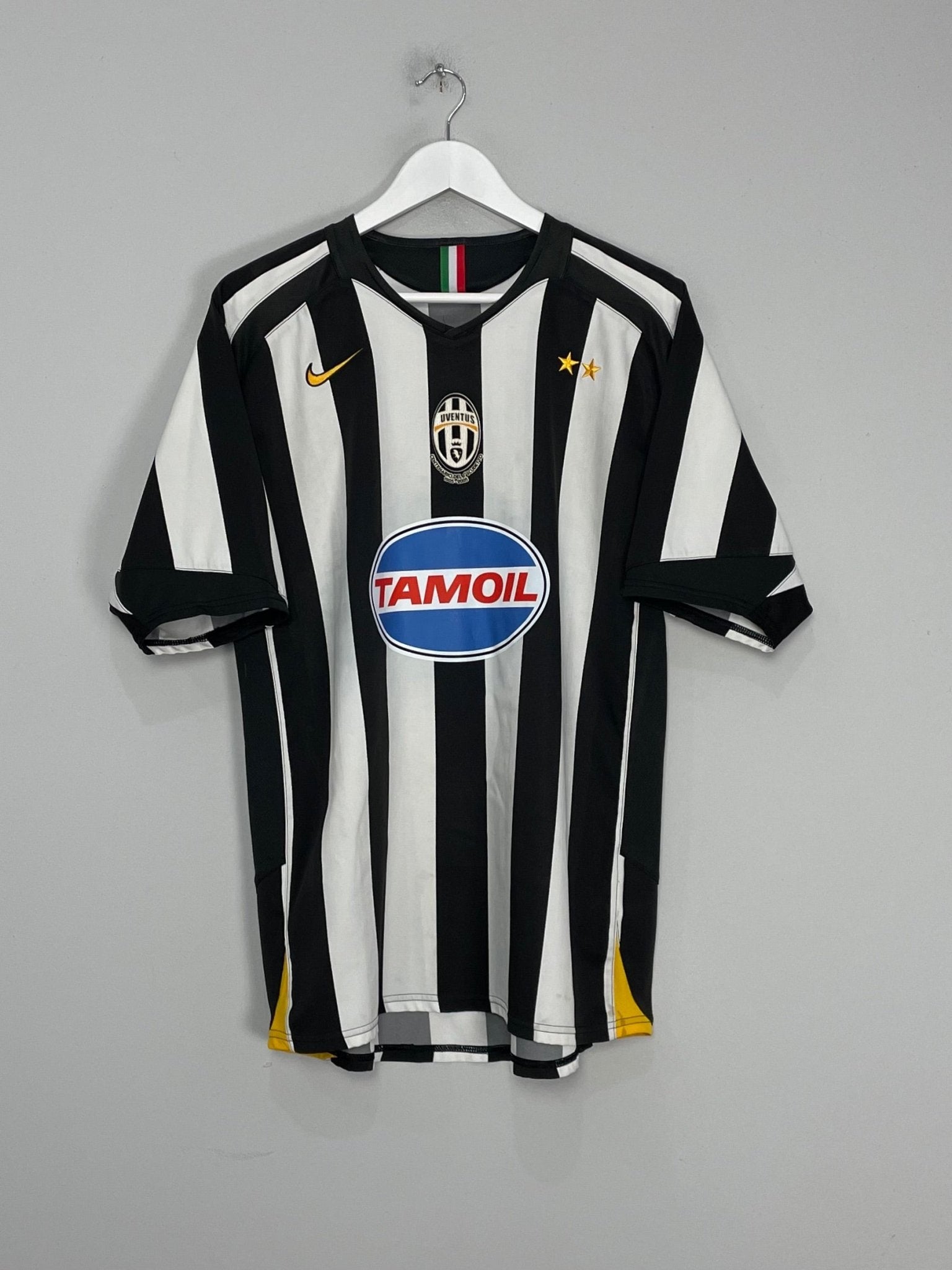 Shop 2005/06 JUVENTUS HOME SHIRT (XL) NIKE, classic football shirts, vintage football shirts & retro soccer jerseys at Cult Kits