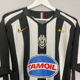 Shop 2005/06 JUVENTUS HOME SHIRT (XL) NIKE, classic football shirts, vintage football shirts & retro soccer jerseys at Cult Kits