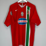 2005/06 JUVENTUS IBRAHIMOVIC 9 C/L AWAY SHIRT (L) NIKE - Cult Kits - Large - Buy Vintage Football Shirts, Authentic Retro Football Shirts For Sale, Classic Football Shirts & Soccer Jersey
