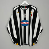 Shop 2005/06 JUVENTUS IBRAHIMOVIC #9 L/S HOME SHIRT (L) NIKE, classic football shirts, vintage football shirts & retro soccer jerseys at Cult Kits