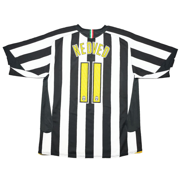 2005/06 Juventus Nedved #11 Home Shirt (XL) Nike – Cult Kits