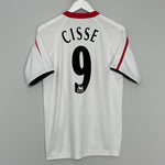 Shop 2005/06 LIVERPOOL CISSE #9 AWAY SHIRT (S) REEBOK, classic football shirts, vintage football shirts & retro soccer jerseys at Cult Kits