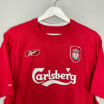 Shop 2005/06 LIVERPOOL GERRARD #8 HOME SHIRT (L) REEBOK, classic football shirts, vintage football shirts & retro soccer jerseys at Cult Kits