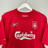 Shop 2005/06 LIVERPOOL GERRARD #8 HOME SHIRT (L) REEBOK, classic football shirts, vintage football shirts & retro soccer jerseys at Cult Kits