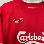 Shop 2005/06 LIVERPOOL GERRARD #8 HOME SHIRT (L) REEBOK, classic football shirts, vintage football shirts & retro soccer jerseys at Cult Kits