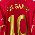 Shop 2005/06 LIVERPOOL LUIS GARCIA #10 HOME SHIRT (M) REEBOK, classic football shirts, vintage football shirts & retro soccer jerseys at Cult Kits