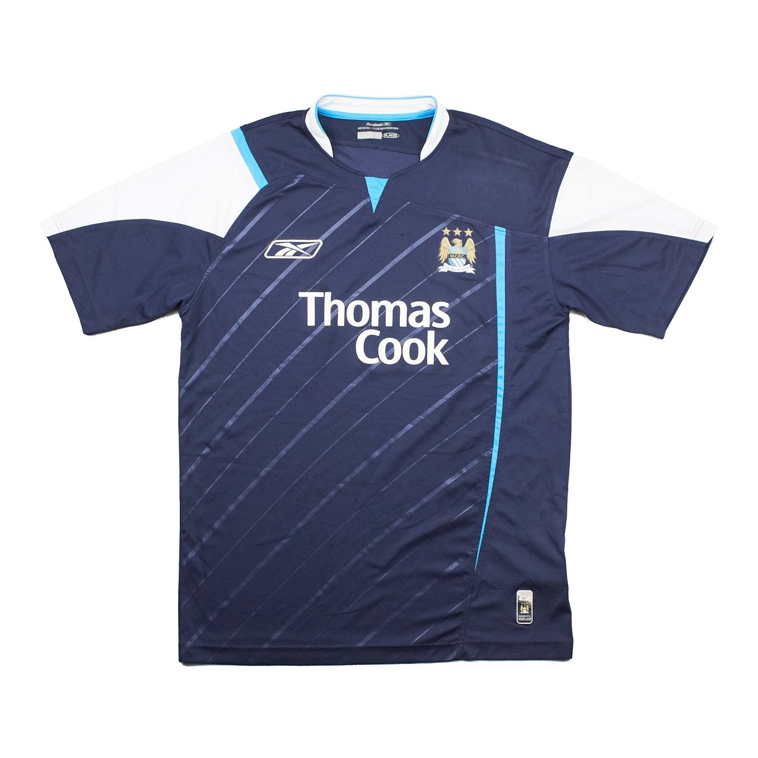 2005 Manchester City Reebok football shirt - view 1 - Cult Kits
