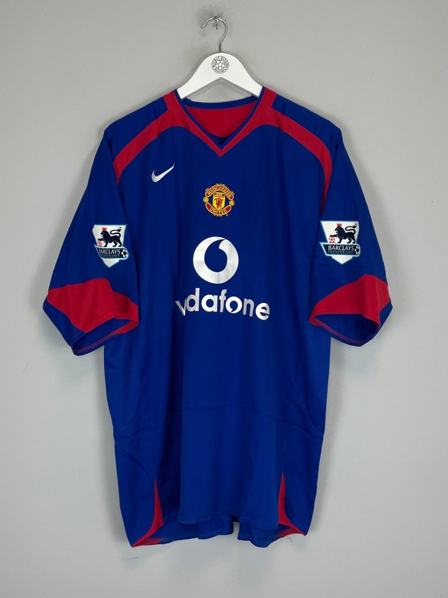 2005/06 MANCHESTER UNITED KEANE 16 AWAY SHIRT (XXL) NIKE - Cult Kits - XXL - Buy Vintage Football Shirts, Authentic Retro Football Shirts For Sale, Classic Football Shirts & Soccer Jersey