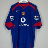 2005/06 MANCHESTER UNITED KEANE 16 AWAY SHIRT (XXL) NIKE - Cult Kits - XXL - Buy Vintage Football Shirts, Authentic Retro Football Shirts For Sale, Classic Football Shirts & Soccer Jersey