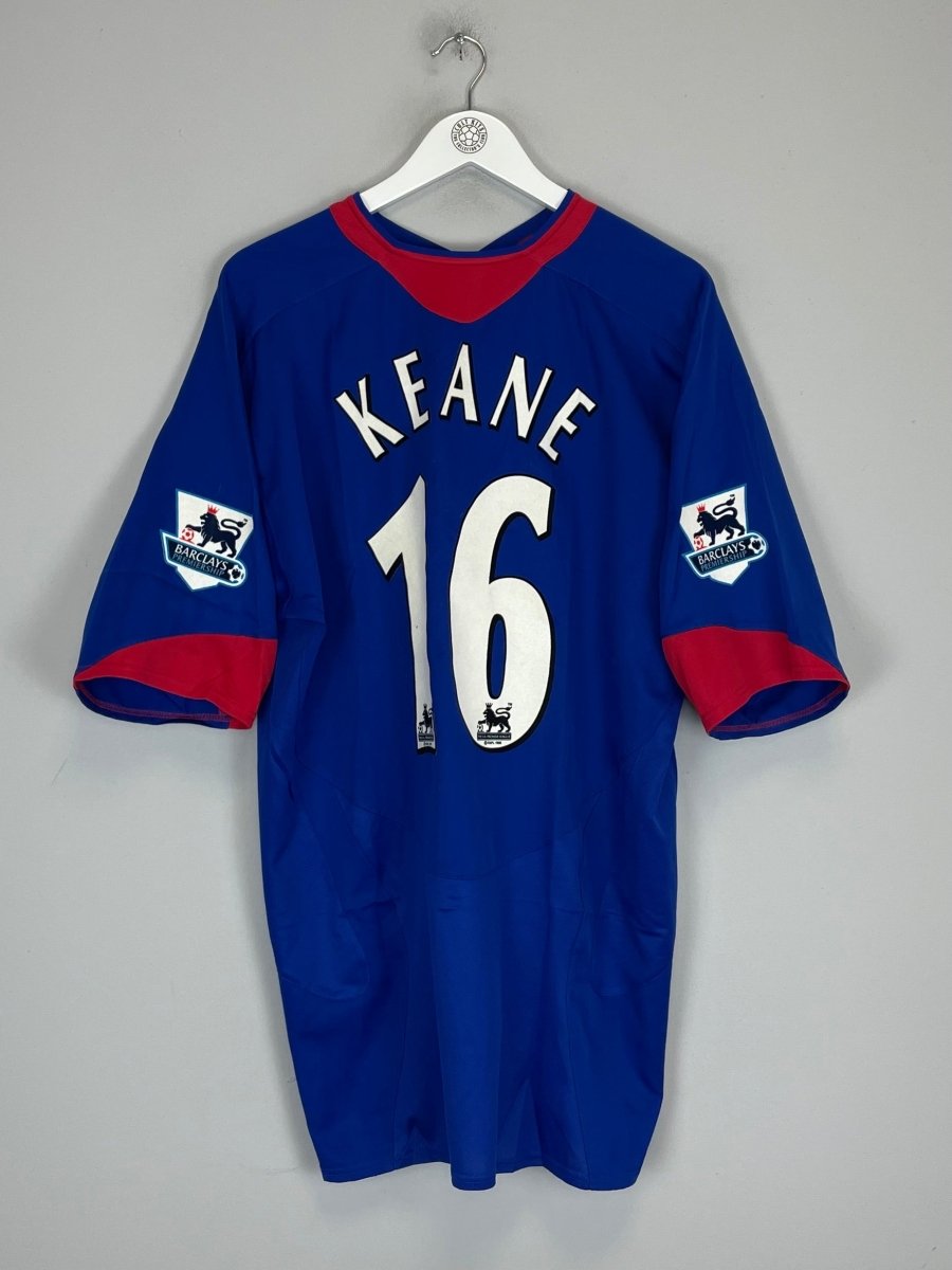 2005/06 MANCHESTER UNITED KEANE 16 AWAY SHIRT (XXL) NIKE - Cult Kits - XXL - Buy Vintage Football Shirts, Authentic Retro Football Shirts For Sale, Classic Football Shirts & Soccer Jersey