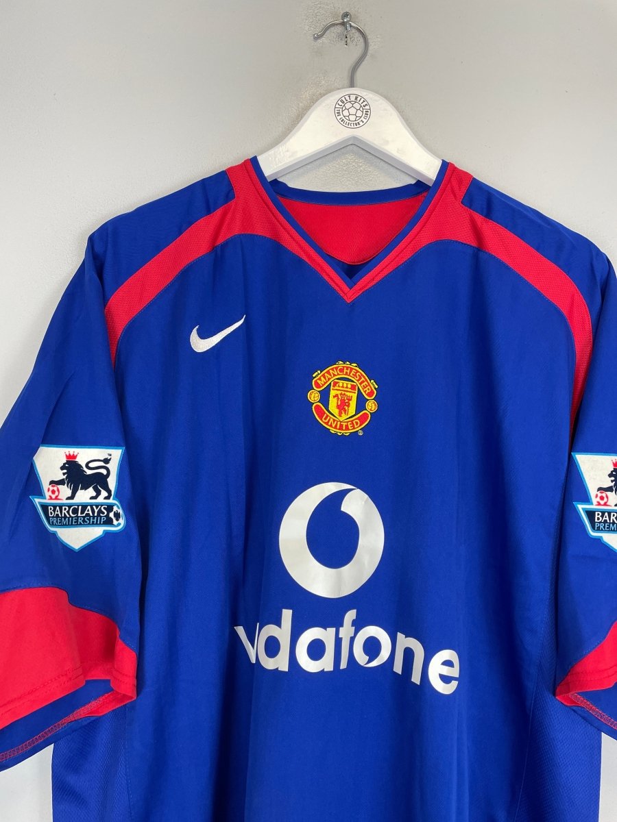 2005/06 MANCHESTER UNITED KEANE 16 AWAY SHIRT (XXL) NIKE - Cult Kits - XXL - Buy Vintage Football Shirts, Authentic Retro Football Shirts For Sale, Classic Football Shirts & Soccer Jersey