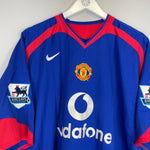 2005/06 MANCHESTER UNITED KEANE 16 AWAY SHIRT (XXL) NIKE - Cult Kits - XXL - Buy Vintage Football Shirts, Authentic Retro Football Shirts For Sale, Classic Football Shirts & Soccer Jersey