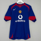 Shop 2005/06 MANCHESTER UNITED RONALDO #7 AWAY SHIRT (M) NIKE, classic football shirts, vintage football shirts & retro soccer jerseys at Cult Kits