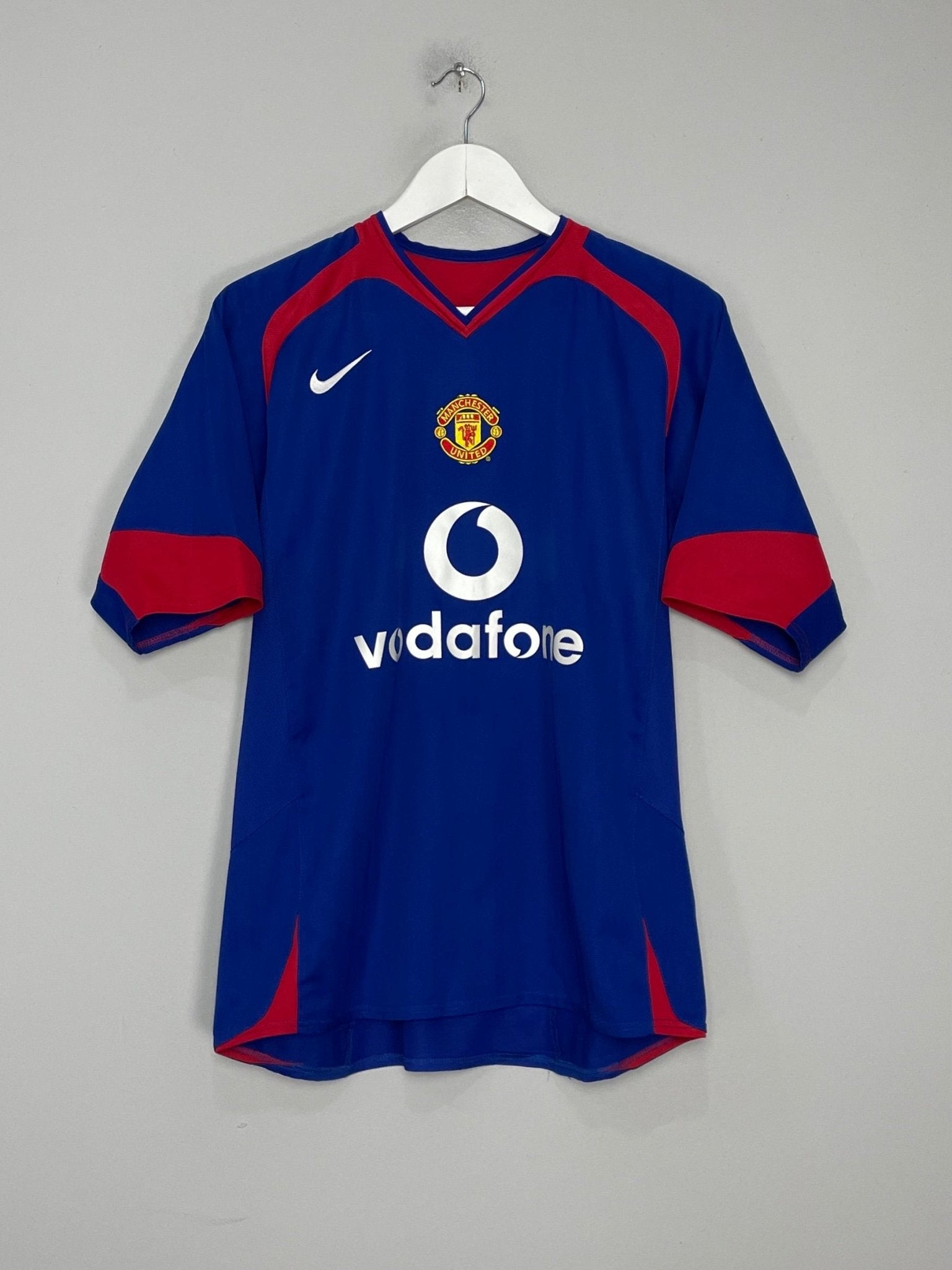 Shop 2005/06 MANCHESTER UNITED RONALDO #7 AWAY SHIRT (M) NIKE, classic football shirts, vintage football shirts & retro soccer jerseys at Cult Kits