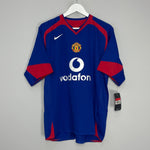 Shop 2005/06 MANCHESTER UNITED RONALDO #7 *BNWT* AWAY SHIRT (L) NIKE, classic football shirts, vintage football shirts & retro soccer jerseys at Cult Kits