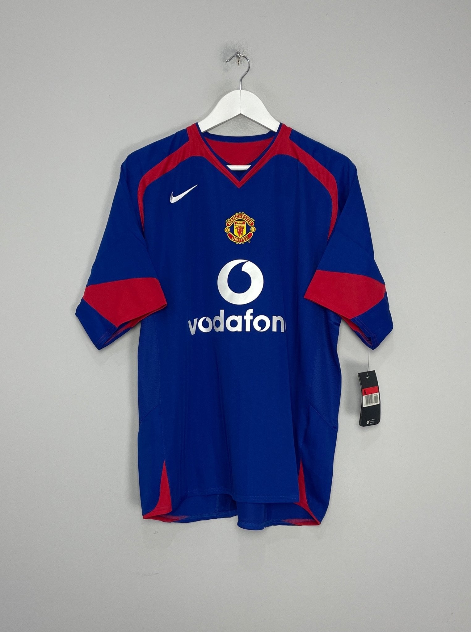 Shop 2005/06 MANCHESTER UNITED RONALDO #7 *BNWT* AWAY SHIRT (L) NIKE, classic football shirts, vintage football shirts & retro soccer jerseys at Cult Kits