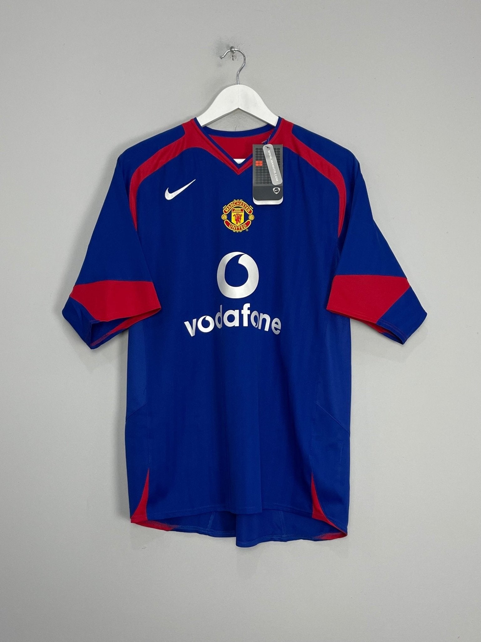 Shop 2005/06 MANCHESTER UNITED RONALDO #7 *BNWT* AWAY SHIRT (L) NIKE, classic football shirts, vintage football shirts & retro soccer jerseys at Cult Kits