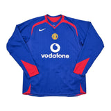 Buy 2005/06 MANCHESTER UNITED RONALDO 7 L/S AWAY SHIRT (L) NIKE ~ Free worldwide shipping available ~ Authentic Vintage Football Shirts from Cult Kits