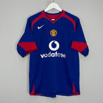 Shop 2005/06 MANCHESTER UNITED ROONEY #8 AWAY SHIRT (M) NIKE, classic football shirts, vintage football shirts & retro soccer jerseys at Cult Kits