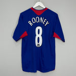 Shop 2005/06 MANCHESTER UNITED ROONEY #8 AWAY SHIRT (M) NIKE, classic football shirts, vintage football shirts & retro soccer jerseys at Cult Kits