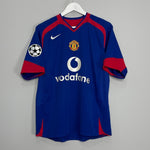 Shop 2005/06 MANCHESTER UNITED SMITH #14 C/L AWAY SHIRT (S) NIKE, classic football shirts, vintage football shirts & retro soccer jerseys at Cult Kits