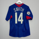 Shop 2005/06 MANCHESTER UNITED SMITH #14 C/L AWAY SHIRT (S) NIKE, classic football shirts, vintage football shirts & retro soccer jerseys at Cult Kits