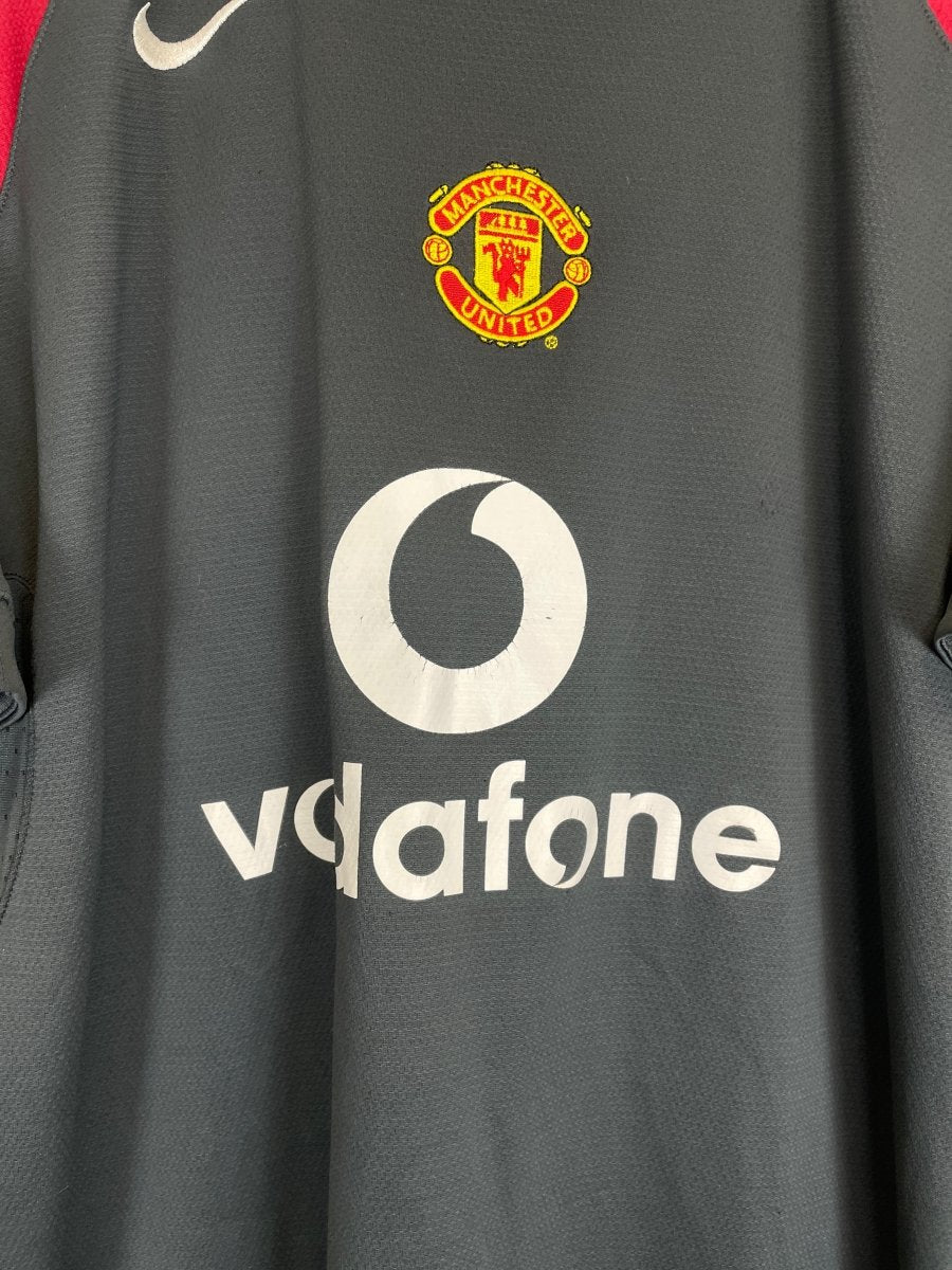 2005/06 MANCHESTER UNITED TRAINING SHIRT (XL) NIKE - Cult Kits - XL - Buy Vintage Football Shirts, Authentic Retro Football Shirts For Sale, Classic Football Shirts & Soccer Jersey