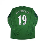 Buy 2005/06 Manchester United Van Der Sar 19 Goalkeeper Shirt (L) Nike ~ Free worldwide shipping ~ Authentic Vintage Football Shirts from Cult Kits