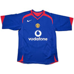 Buy 2005/06 Manchester United V.Nistelrooy 10 Away Shirt (S) Nike ~ Free worldwide shipping ~ Authentic Vintage Football Shirts from Cult Kits